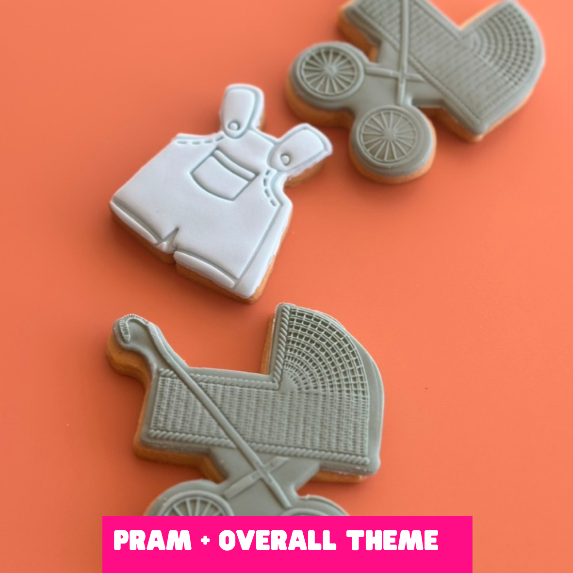 12 Large Custom Shaped Cookies