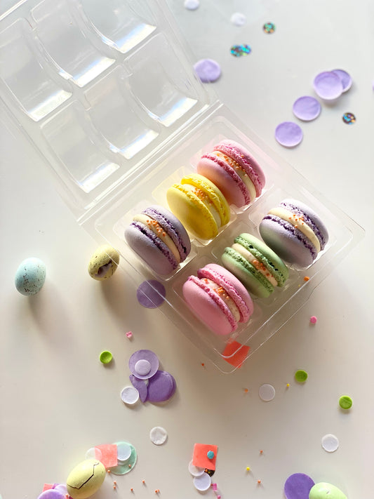 EASTER COLOURED MACARONS