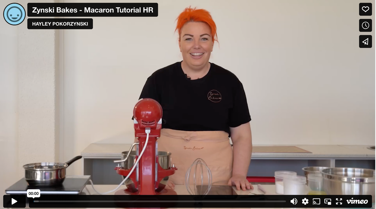 MACARON ONLINE COURSE